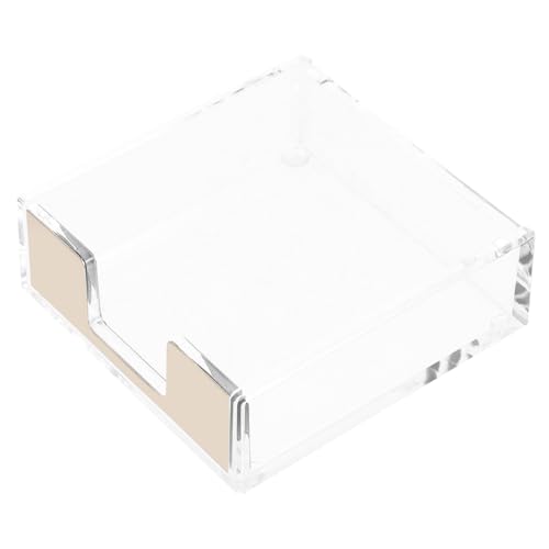 STOBAZA Transparenter Notizblockhalter aus Acryl Praktischer Zettelspender für Schreibtischorganisation Stabiler Memo Organizer Wiederverwendbar Geeignet für Büro und Zuhause STOBAZA Transparenter Notizblockhalter aus Acryl Praktischer Zettelspender für Schreibtischorganisation Stabiler Memo Organizer Wiederverwendbar Geeignet für Büro und Zuhause von STOBAZA