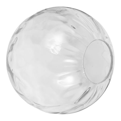 STOBAZA Transparenter Runder Glasschirm Klarer Lampenschirm Ersatzglas für Deckenleuchten Tischlampen und Kronleuchter Wohnzimmer Schlafzimmer STOBAZA Transparenter Runder Glasschirm Klarer Lampenschirm Ersatzglas für Deckenleuchten Tischlampen und Kronleuchter Wohnzimmer Schlafzimmer von STOBAZA