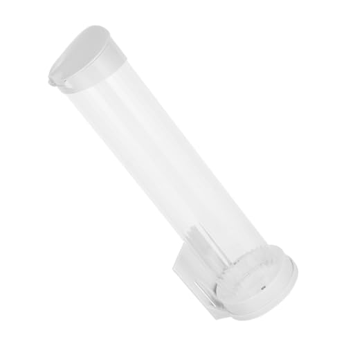 STOBAZA Transparenter Wiederverwendbarer Kunststoff Eistütenhalter mit Stabilem Sockel Universeller Desktop Eiswaffelständer Kompatibel für Verschiedene Eismaschinen Praktisch und von STOBAZA