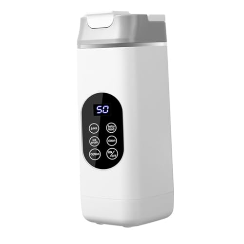 STOBAZA USB Wiederaufladbarer Tragbarer mit Klingen Elektrischer Mixer und Shaker für Protein Smoothies Kompaktes Design für Büro Fitness und Outdoor Reisen von STOBAZA