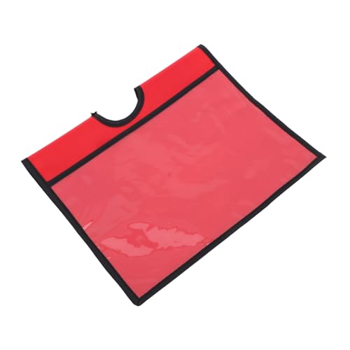 STOBAZA Verkehrshütchen Hülle aus Robustem Stoff Leicht Montierbar Multifunktional für Baustellen Sporttraining Parkplatzmarkierung Wetterbeständig Orange Warnschild Überzug mit Tasche von STOBAZA