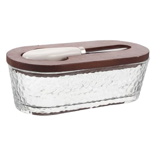 STOBAZA Versiegelt Knackiger Käsehalter Für Kühlschrank Butterwanne Mit Deckel Butterhalter Butterbehälter Für Die Theke Butterspeicherbehälter Käsebehälter Kaffee Hölzern STOBAZA Versiegelt Knackiger Käsehalter Für Kühlschrank Butterwanne Mit Deckel Butterhalter Butterbehälter Für Die Theke Butterspeicherbehälter Käsebehälter Kaffee Hölzern von STOBAZA