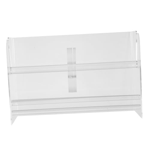 STOBAZA Verstellbarer Aufkleberrollen Spender mit Fächern Transparenter Etikettenhalter für Verschiedene Stickergrößen Praktischer Organizer für Büro und Schreibtisch STOBAZA Verstellbarer Aufkleberrollen Spender mit Fächern Transparenter Etikettenhalter für Verschiedene Stickergrößen Praktischer Organizer für Büro und Schreibtisch von STOBAZA