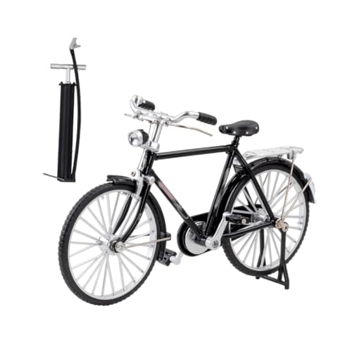 STOBAZA Vintage Fahrrad Modell mit Realistischem Inflator Filigrane Dekofigur aus Robustem Legierungs Material als Home und Schreibtischornament für Radsportfans und Sammler STOBAZA Vintage Fahrrad Modell mit Realistischem Inflator Filigrane Dekofigur aus Robustem Legierungs Material als Home und Schreibtischornament für Radsportfans und Sammler von STOBAZA