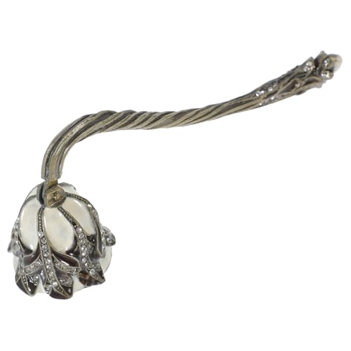 STOBAZA Vintage Kerzenlöscher mit Strassbesatz Tulpenförmig Langlebiger Metallgriff Komfortabel Elegant für Familien Hochzeiten Partys Einfach zu Reinigen Praktisches Kerzenzubehör STOBAZA Vintage Kerzenlöscher mit Strassbesatz Tulpenförmig Langlebiger Metallgriff Komfortabel Elegant für Familien Hochzeiten Partys Einfach zu Reinigen Praktisches Kerzenzubehör von STOBAZA