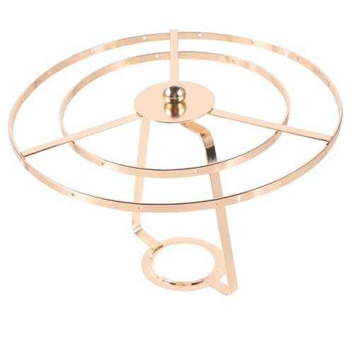 STOBAZA Vintage Lampenschirmhalter aus Robustem Metall Lampenschirm Halterung für DIY Tischlampen Deckenleuchten und Stehlampen Einsetzbar Langlebig und Belastbar Goldfarbener Harp Rahmen STOBAZA Vintage Lampenschirmhalter aus Robustem Metall Lampenschirm Halterung für DIY Tischlampen Deckenleuchten und Stehlampen Einsetzbar Langlebig und Belastbar Goldfarbener Harp Rahmen von STOBAZA