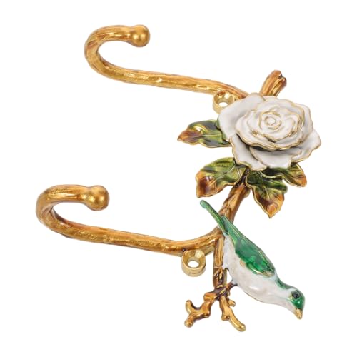STOBAZA Wandhaken Mit Vogelmotiv Aus Metall Kreative Dekorative Haken Für Wand Zum Aufhängen Von Kleidung Hüten Und Taschen Vintage-wandhaken Zur Aufbewahrung von STOBAZA