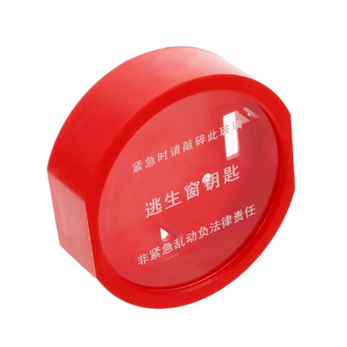 STOBAZA Wandmontierter Notfall Schlüsselkasten mit Glasfenster Wetterfest Robuster Kunststoff Abschließbar für Außenbereich Sicherer Schlüsselhalter für Notfälle STOBAZA Wandmontierter Notfall Schlüsselkasten mit Glasfenster Wetterfest Robuster Kunststoff Abschließbar für Außenbereich Sicherer Schlüsselhalter für Notfälle von STOBAZA