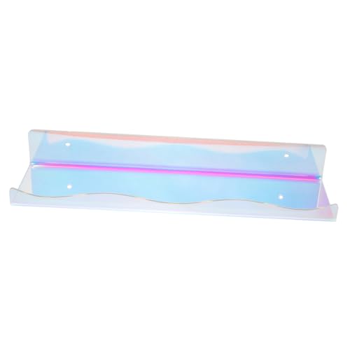 STOBAZA Wandmontiertes Regal aus Buntem für Aufbewahrung von Schallplatten Büchern und Kosmetik Praktischer Organizer für Wohnräume und STOBAZA Wandmontiertes Regal aus Buntem für Aufbewahrung von Schallplatten Büchern und Kosmetik Praktischer Organizer für Wohnräume und von STOBAZA