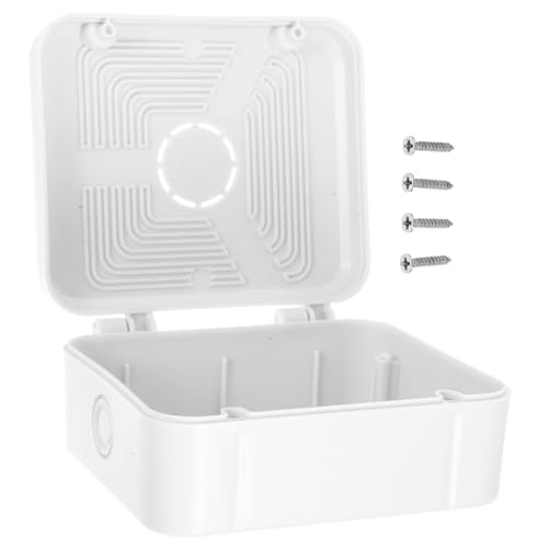 STOBAZA Wasserdichte Aufputz Abzweigdose für Überwachungskameras Robuste mit Kabelschutz Wetterfeste Outdoor Junction Box für Sichere Kabelaufbewahrung und Einfache Montage STOBAZA Wasserdichte Aufputz Abzweigdose für Überwachungskameras Robuste mit Kabelschutz Wetterfeste Outdoor Junction Box für Sichere Kabelaufbewahrung und Einfache Montage von STOBAZA