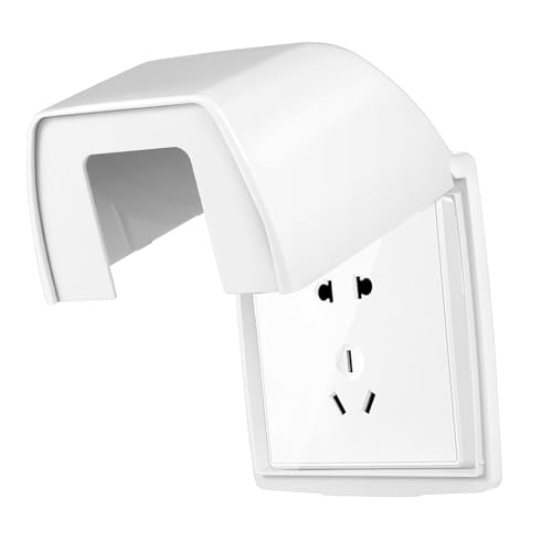 STOBAZA Wasserdichte Steckdosenabdeckung aus Robustem Spritzwasserschutz Installieren Selbstklebend für Bad Küche und Feuchträume Schutz vor Elektrischen Gefahren Leicht Zugänglich STOBAZA Wasserdichte Steckdosenabdeckung aus Robustem Spritzwasserschutz Installieren Selbstklebend für Bad Küche und Feuchträume Schutz vor Elektrischen Gefahren Leicht Zugänglich von STOBAZA