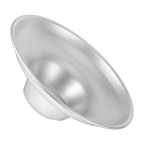 STOBAZA Wasserdichter Aluminium lampenschirm Rund mit Mittelloch Robuster Outdoor deckenlampenschirm für Industrie Werkstatt und Vintage lichtschutz Einfache Installation Einsetzbar von STOBAZA