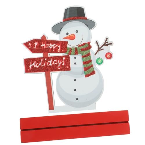 STOBAZA Weihnachtliche Santa Claus Tischdekoration Holzfigur Festlicher Weihnachtsbaumschmuck Xmas Party Favor Attraktive Desktop Deko für Zuhause Büro und Restaurant STOBAZA Weihnachtliche Santa Claus Tischdekoration Holzfigur Festlicher Weihnachtsbaumschmuck Xmas Party Favor Attraktive Desktop Deko für Zuhause Büro und Restaurant von STOBAZA