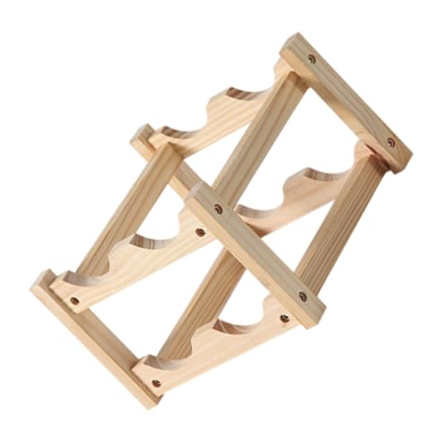 STOBAZA Weinregal aus Holz Platzsparend Stabile Flaschenhalterung für Weinflaschen Eleganter Weinflaschenständer für Wohnzimmer und Küche STOBAZA Weinregal aus Holz Platzsparend Stabile Flaschenhalterung für Weinflaschen Eleganter Weinflaschenständer für Wohnzimmer und Küche von STOBAZA