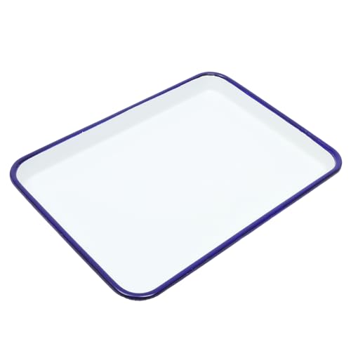 STOBAZA Enamel Backform Für Pizza Und Aufläufe Rechteckige Emaille Auflaufform Hitzebeständig Leicht Zu Reinigen Für Ofen Kühlschrank Restaurantgebrauch STOBAZA Enamel Backform Für Pizza Und Aufläufe Rechteckige Emaille Auflaufform Hitzebeständig Leicht Zu Reinigen Für Ofen Kühlschrank Restaurantgebrauch von STOBAZA