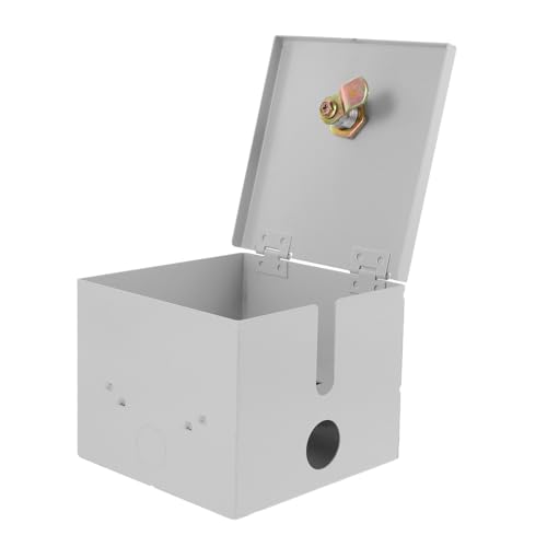 STOBAZA Wetterfeste Outdoor Steckdosenbox aus Robustem Eisen mit Diebstahlschutz Abschließbar Korrosionsbeständig für Generatoren Schweißer und Wohnmobile Schutzgehäuse Zufällige Farbe STOBAZA Wetterfeste Outdoor Steckdosenbox aus Robustem Eisen mit Diebstahlschutz Abschließbar Korrosionsbeständig für Generatoren Schweißer und Wohnmobile Schutzgehäuse Zufällige Farbe von STOBAZA