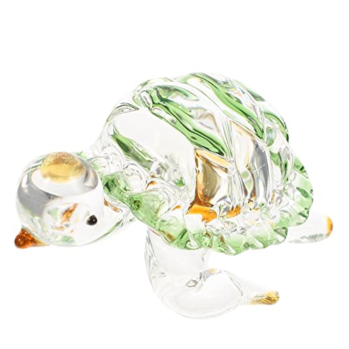 STOBAZA Kreatives Schildkröten Ornament aus Hochwertigem für Einzigartige Tischdekoration Vivid Turtle Design für Wohnzimmer Schlafzimmer und Esszimmer für Deko von STOBAZA