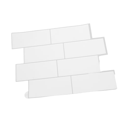 STOBOK 1 Blatt Peel And Stick Wandfliesen Selbstklebende Aufkleber für Badezimmer Öl und Schmutzabweisend Einfache Anwendung Vielseitig Einsetzbar für Wohnräume Dekorative Wandverkleidung von STOBOK