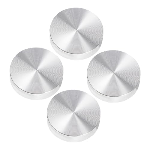 STOBOK 1 Satz Aluminiumlegierung Rundadapter Teiliges Für Glastische Couchtische Und Vitrinen Robuste Und Praktische Metallscheibenadapter Leicht Und Tragbar Für Verschiedene 4 Stück STOBOK 1 Satz Aluminiumlegierung Rundadapter Teiliges Für Glastische Couchtische Und Vitrinen Robuste Und Praktische Metallscheibenadapter Leicht Und Tragbar Für Verschiedene 4 Stück von STOBOK