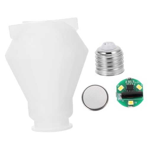 STOBOK 1 Satz Glühbirne Schimmel Silikonformen Desktop- Seifenschale Epoxidharz Harz Epoxid DIY lampe birne handwerk form Glühbirnenform selber machen Kristall Weiß STOBOK 1 Satz Glühbirne Schimmel Silikonformen Desktop- Seifenschale Epoxidharz Harz Epoxid DIY lampe birne handwerk form Glühbirnenform selber machen Kristall Weiß von STOBOK