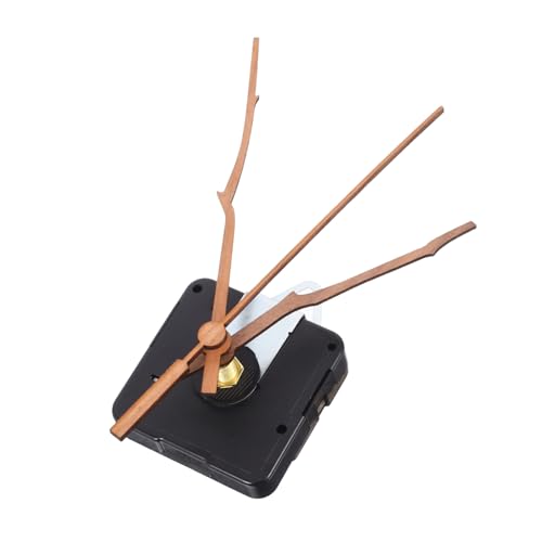 STOBOK 1 Satz Leises Uhrwerk DIY -Uhrenmechanismus Uhrzeiger Mechanismus zum Austausch der Batterieuhr Uhrwerk Quarz Retro-Uhrpendel Pendeluhr-Ersatzteil Standuhrwerk Holz von STOBOK