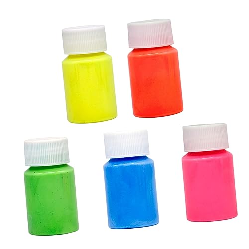 STOBOK 1 Satz Leuchten Im Dunklen Pigment Zeichenpigment 5 Stück STOBOK 1 Satz Leuchten Im Dunklen Pigment Zeichenpigment 5 Stück von STOBOK