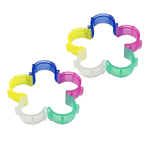 STOBOK 50stücke Klöppelclips Nähwerkzeuge Aus Bunte Spulenhalter-Clips Für Stickereien Und Nähgarnspulen Im Heimgebrauch von STOBOK