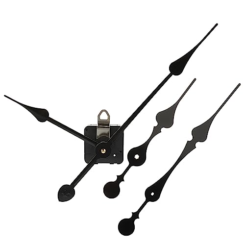STOBOK 1 Satz Uhrwerkzeiger Kit Uhrzahlen Analoger Uhrmechanismus Ersatz Lange Welle Uhrwerke Zeiger Teile Silber Drehmoment Modernes Präzises Uhrwerk Ersatz Metall Schwarz STOBOK 1 Satz Uhrwerkzeiger Kit Uhrzahlen Analoger Uhrmechanismus Ersatz Lange Welle Uhrwerke Zeiger Teile Silber Drehmoment Modernes Präzises Uhrwerk Ersatz Metall Schwarz von STOBOK