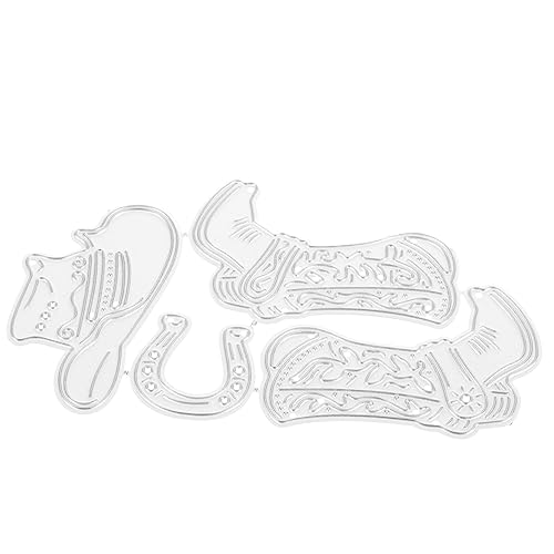 STOBOK 1 Satz Weihnachts-schneemann-Schablone Scrapbooking-stanzformen Western-stanzformen Schneeflocken-stanzformen -stanzformen Stahl Mit Hohem Kohlenstoffgehalt Mappe Geprägt von STOBOK