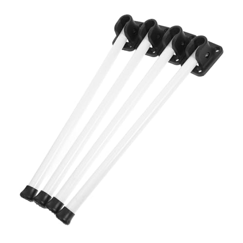STOBOK 1 Satz klappbare Tischbeine kleine Tischbeine Beistelltischbeine Beine für Tisch robuste Tischbeine Schreibtischerhöhungen für Schreibtischbeine Möbelbeine Eisen von STOBOK