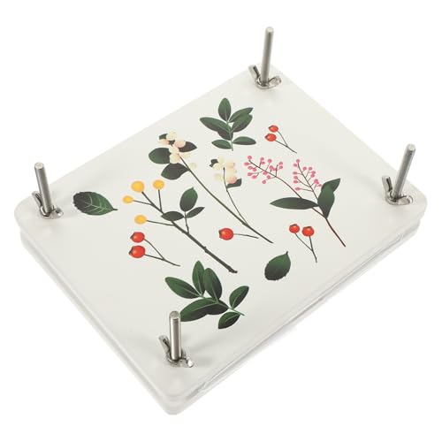 STOBOK 1 Satz trockenblüten trockenblumen Pflanzensammlung Flower Press kit Pflanzenpräparation es ist Fälschung gedrückt getrocknet Pressset Blumenpresse aus Holz Blumenkonservierungsset STOBOK 1 Satz trockenblüten trockenblumen Pflanzensammlung Flower Press kit Pflanzenpräparation es ist Fälschung gedrückt getrocknet Pressset Blumenpresse aus Holz Blumenkonservierungsset von STOBOK