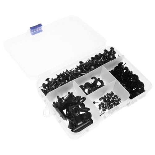 STOBOK 1 Set Metall Reißzwecken Set Reißzwecken Für Bretter Reißzwecken Zum Aufhängen An Der Wand Reißzwecken Für Karten Nummerierte Reißzwecken Karten Reißzwecken Metall von STOBOK