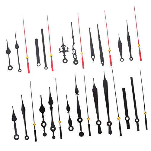 STOBOK 10 Sätze Uhren und Uhr -Set Uhrersatzmechanismus Bausatz für Uhrwerke Hände klein Leise DIY -Uhrenmechanismus Bausatz Uhrwerk Teile des Wanduhrmechanismus Wanduhrwerk Plastik von STOBOK