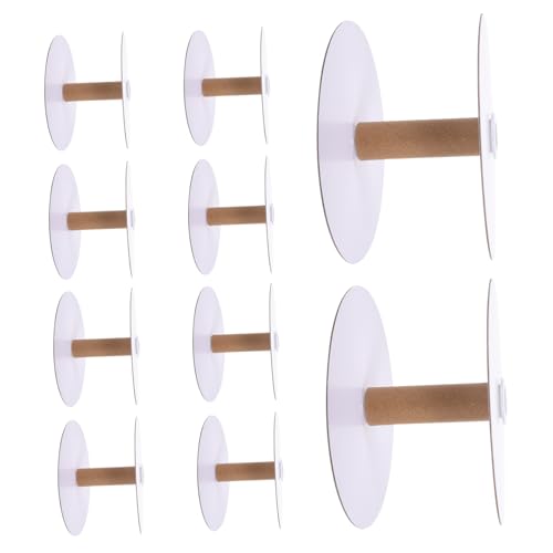 STOBOK 10 Stück Spule Stickfaden Leer Für Nähen Quilten Garnrollen Erwachsene Wickler Stickerei Organisator Zur Aufbewahrung Von Bändern Papier STOBOK 10 Stück Spule Stickfaden Leer Für Nähen Quilten Garnrollen Erwachsene Wickler Stickerei Organisator Zur Aufbewahrung Von Bändern Papier von STOBOK
