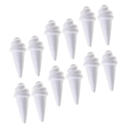 STOBOK 12 Stück Eismodell verkleidung dekoringe ziernieten Mehrzweck-Schaumeis Ammer am Stiel Schimmel Eisformen Craft Foams Eiscreme-Modell Eiscreme-Requisiten kaufen Weiß STOBOK 12 Stück Eismodell verkleidung dekoringe ziernieten Mehrzweck-Schaumeis Ammer am Stiel Schimmel Eisformen Craft Foams Eiscreme-Modell Eiscreme-Requisiten kaufen Weiß von STOBOK