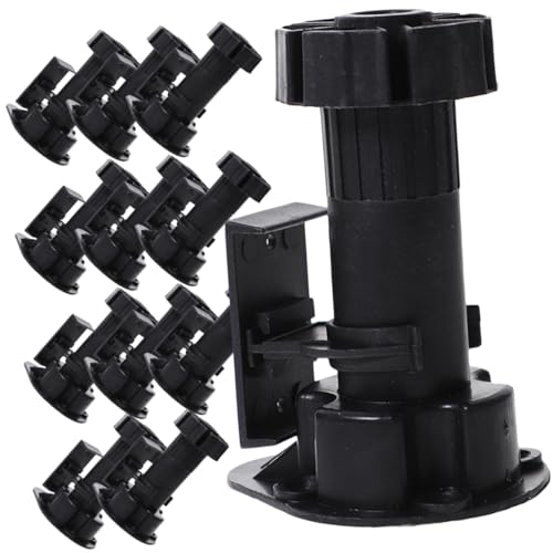 STOBOK 12 Stück Verstellbare Möbelbeine Höhenverstellbare Füße für Schränke und Möbel Leichtes Design für Einfache Installation Robust und Langlebig für Bad und Wohnräume STOBOK 12 Stück Verstellbare Möbelbeine Höhenverstellbare Füße für Schränke und Möbel Leichtes Design für Einfache Installation Robust und Langlebig für Bad und Wohnräume von STOBOK