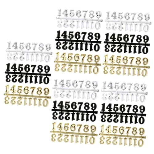 STOBOK 15 Sets Ziffernblatt Zubehör Uhrenzubehör Digitale Wanduhr Zahlen Digitale Uhr Zahlen Digitale Uhr Wanduhr Ersatz Zifferblätter Große Wanduhr Ziffern LED Kunststoff STOBOK 15 Sets Ziffernblatt Zubehör Uhrenzubehör Digitale Wanduhr Zahlen Digitale Uhr Zahlen Digitale Uhr Wanduhr Ersatz Zifferblätter Große Wanduhr Ziffern LED Kunststoff von STOBOK