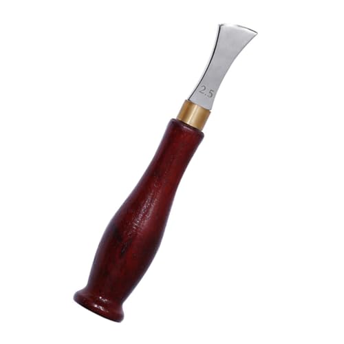 STOBOK 1Stk Lederkantenschneider Stifte versenken Draht Kabel schnappt vorzeltösen lederverarbeitung leathercrafting Lederhandwerk Werkzeug Lederschneider Gerät zur Lederherstellung Holz von STOBOK