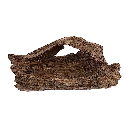 STOBOK 1stk Topfpflanze Treibholz Pflanzer Log Saftiger Topf Pflanzgefäße Für Zimmerpflanzen Saftige Vase Pflanztopf Pflanzmaschine Für Baumstämme Blumen Schreibtisch Kunstharz von STOBOK