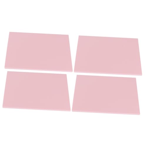 STOBOK 2 Sätze Gravurmaterial Bastelzeug Handwerkskunst Bastelmaterial Briefmarken Zubehör Tabletop -vase Spinner Werkzeug Gummi Handwerk DIY-stempelblöcke Schnitzen Rosa 2 Stück * 2 von STOBOK