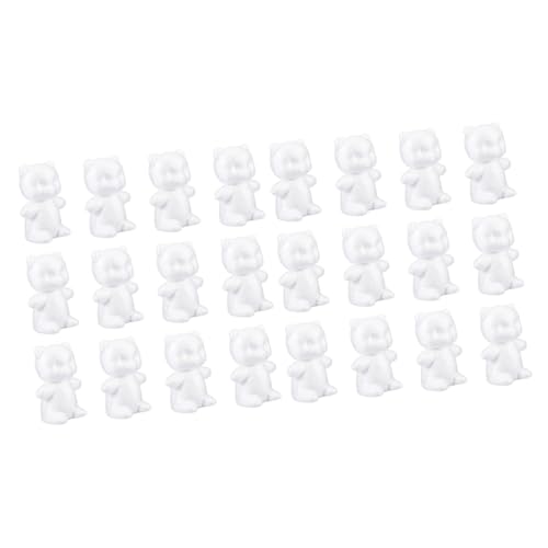 STOBOK 2 Sätze Modell Styropor Bastelsachen Bärenform Aus Polystyrol Bärenformmodellierung Bärenmodellierung Bärendekor Für Hochzeitsfeiern Polystyrol-bären-DIY-Form Weiß 12 Stücke * 2 STOBOK 2 Sätze Modell Styropor Bastelsachen Bärenform Aus Polystyrol Bärenformmodellierung Bärenmodellierung Bärendekor Für Hochzeitsfeiern Polystyrol-bären-DIY-Form Weiß 12 Stücke * 2 von STOBOK