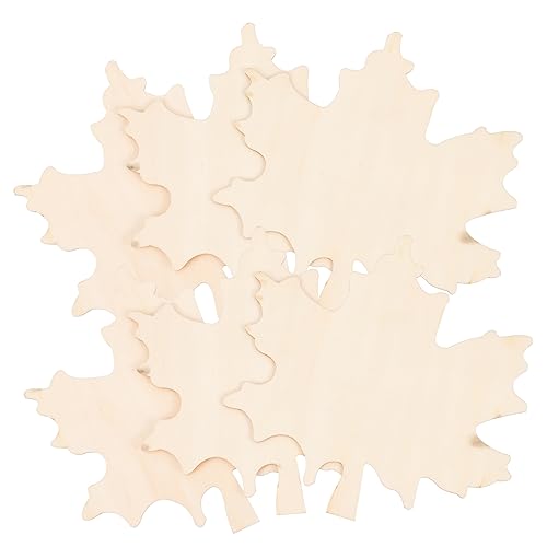 STOBOK 2 Sätze Tablett Zum Servieren Von Obst Küchentafel Küchenbrett Brotbretter Mini-steckbrett Rundes Schneidebrett Unfertiges Mini-schneidebrett Leeres Schneidebrett Holz 6 Stücke * 2 von STOBOK