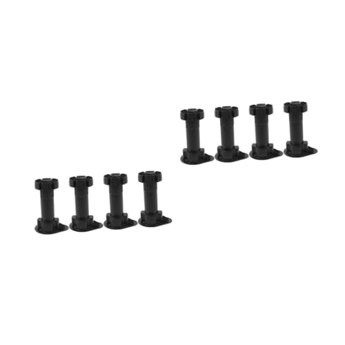 STOBOK 2 Sätze Verstellbare Möbelbeine Höhe Anpassbare Füße Für Sofa Schränke Und Couchtische Stabil Und Langlebig Hochwertigem Für DIY Möbel Und Raumgestaltung 4 Stück * 2 von STOBOK