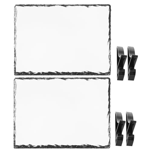 STOBOK 2 Sets Thermotransfer Petroglyphen Bilderrahmen Fototafel Sublimation Souvenirrahmen Fotorahmen Sublimationsrohlinge Bilderrahmen Sublimationsrohlinge Bulk Rock STOBOK 2 Sets Thermotransfer Petroglyphen Bilderrahmen Fototafel Sublimation Souvenirrahmen Fotorahmen Sublimationsrohlinge Bilderrahmen Sublimationsrohlinge Bulk Rock von STOBOK