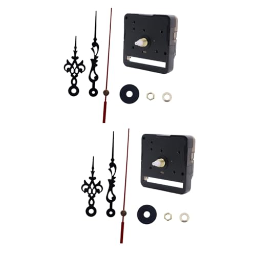 STOBOK 2 Sets Uhrwerk Stummschaltung DIY Zeiger Tischuhr Uhrwerke Uhr Reparatursätze Teile Mechanismus Uhr Zubehör Uhrwerk Kit Uhr Schwarz STOBOK 2 Sets Uhrwerk Stummschaltung DIY Zeiger Tischuhr Uhrwerke Uhr Reparatursätze Teile Mechanismus Uhr Zubehör Uhrwerk Kit Uhr Schwarz von STOBOK