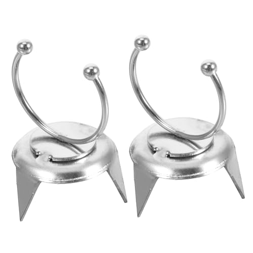 STOBOK 2stücke Glasurklammern Aus Metall Töpferzangen Finger-tauchzangen Zum Glasieren Und Formen Von Keramik Multifunktionales Werkzeug Für Töpferarbeiten von STOBOK