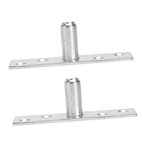 STOBOK Schiebetürwellenhalter 2 Stück Unterer Türhalter Schrank-Schiebetürführung Edelstahl-Türstopper Edelstahl-Türstopper Lager Türrahmen Silberne Hardware Autotür-Türstopper von STOBOK