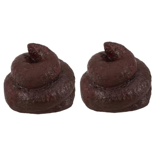 STOBOK 2 Stück Versteckter Schlüsselhalter Kunststein Schlüsselversteck für Garten oder Außenbereich Witzige Deko mit Poop Design für Sichere Aufbewahrung von Schlüsseln und Kleinen STOBOK 2 Stück Versteckter Schlüsselhalter Kunststein Schlüsselversteck für Garten oder Außenbereich Witzige Deko mit Poop Design für Sichere Aufbewahrung von Schlüsseln und Kleinen von STOBOK