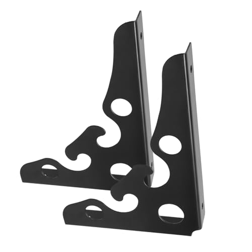 STOBOK 2 Stück Wandregalhalterung Triangular Shelf Bracket Robuste Wandkonsole für Ordnung und Platzersparnis Jedem von STOBOK