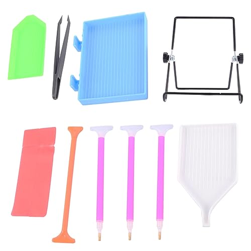 STOBOK 23 Stück Diamant-Mal Set Diamantmalerei Zubehör Diamantmalerei Stift Diamantmalerei Werkzeugset für Werkzeuge Zubehör-Kit handwerkliche Werkzeuge Plastik STOBOK 23 Stück Diamant-Mal Set Diamantmalerei Zubehör Diamantmalerei Stift Diamantmalerei Werkzeugset für Werkzeuge Zubehör-Kit handwerkliche Werkzeuge Plastik von STOBOK